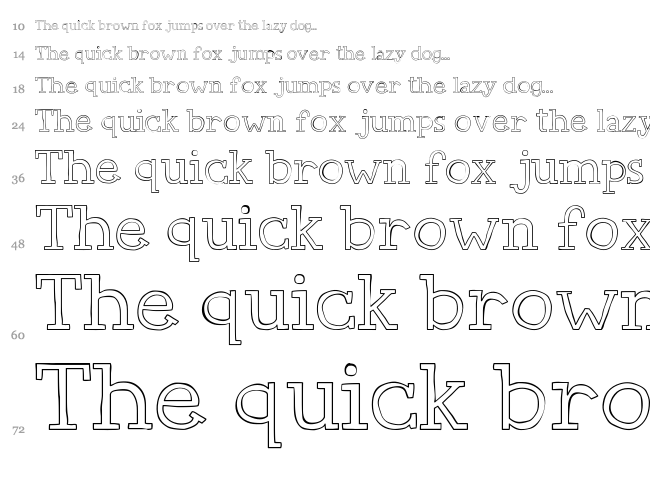 Carpe Diem font waterfall